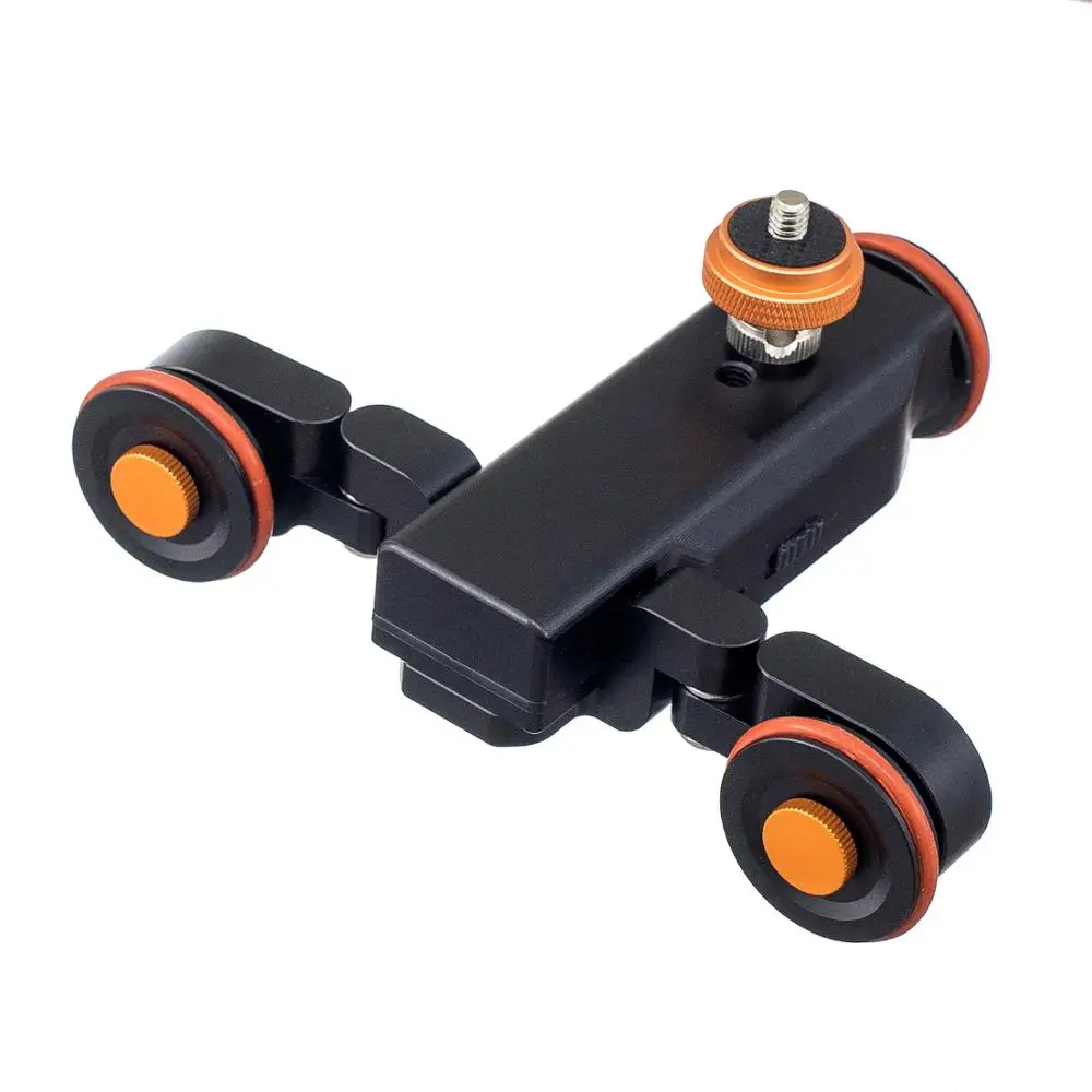 

Electric Dolly Motoriz Car Rail Track Slider With Remote Control For Smartphone DSLR Camera Camcorder
