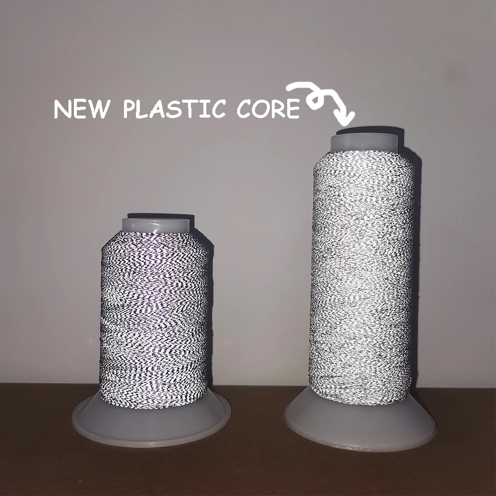 Светоотражающая нить из полиэстера 1000 м ручная вышивка 75d/2 ночи разные цвета для