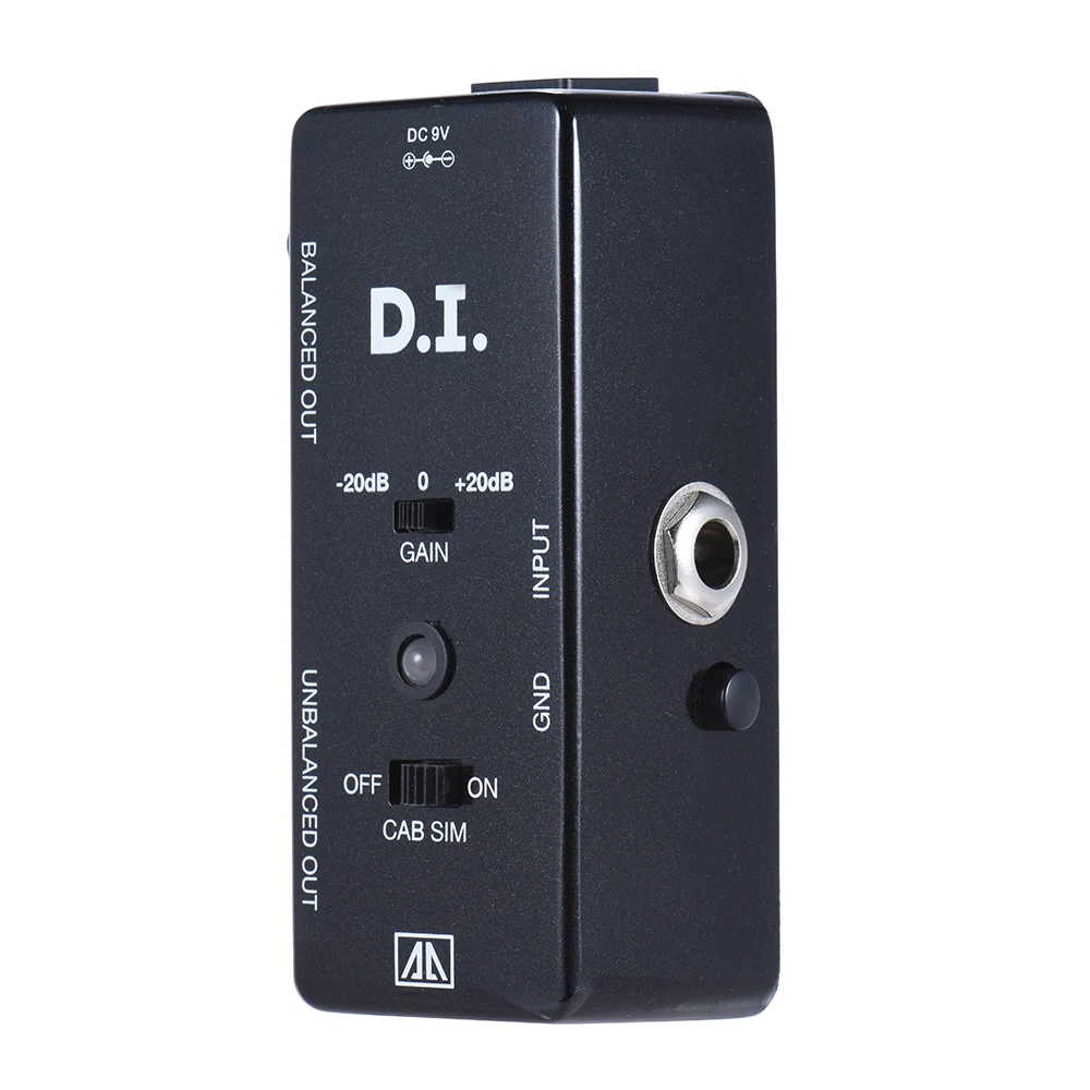 Ароматическая подсветка педаль для гитарных эффектов имитатор шкафа коробка