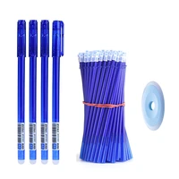 20pcslot office school magic erasable pen set 0 5mm washable handle gel pens for students gift blue black ink kawaii stationery