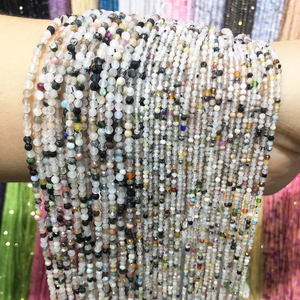 Бусины Из Натурального Красного камня 2 мм 3 | Украшения и аксессуары