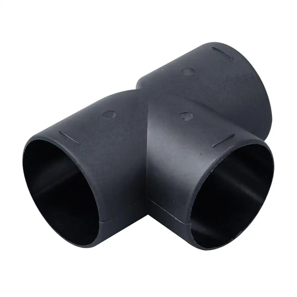 

New 60/75mm Air Vent Ducting T Piece Elbow Pipe Outlet Exhaust Connector For Webasto Eberspaecher Air Diesel Parking Heater