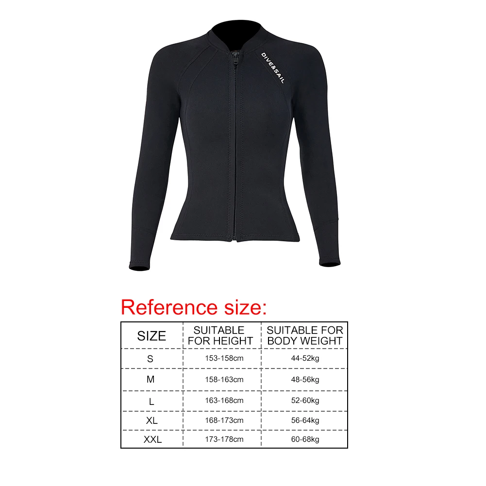 Профессиональный Женский гидрокостюм DIVE SAIL неопреновый утолщенный теплый