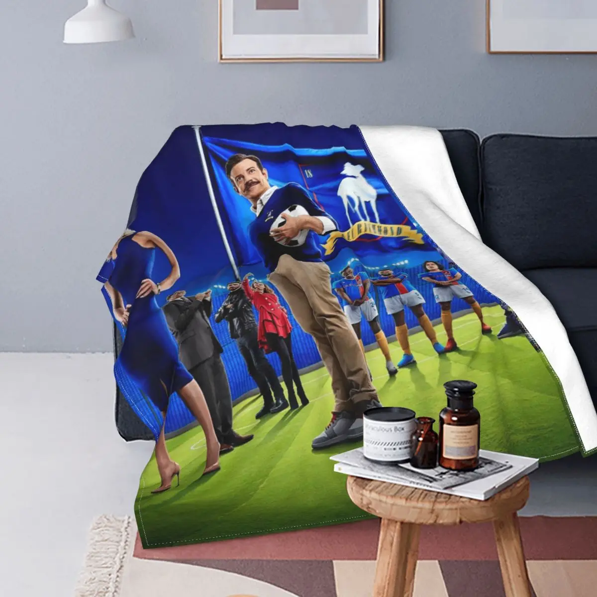 

Трикотажные одеяла All Lasso AFC, Ричмонд, футбол, Джейсон, Sudeikis, шерстяные одеяла, самолёт, путешествия, мягкое теплое покрывало