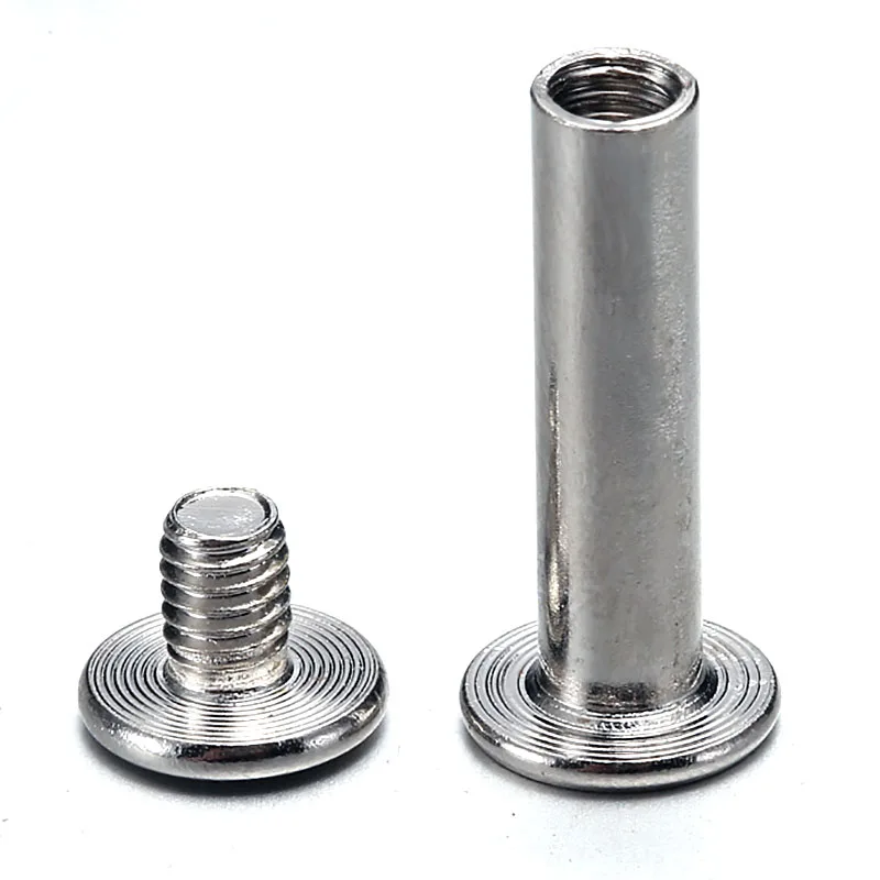 Записная книжка с заклепками из нержавеющей стали 5 наборов | Строительство и