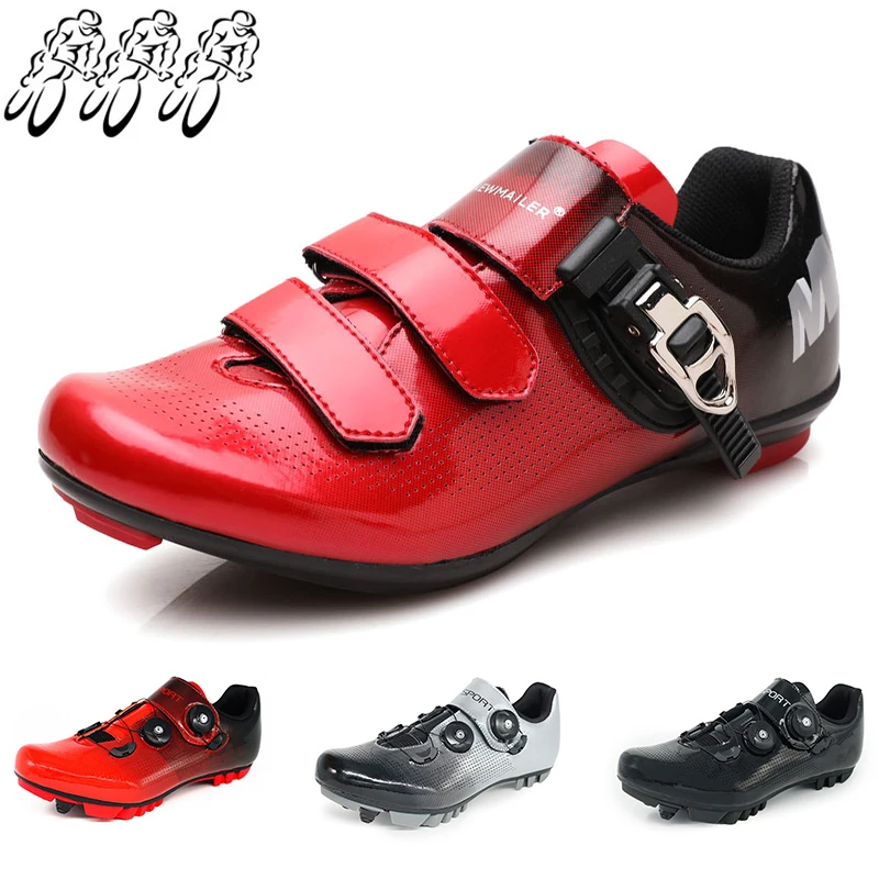

Professional Sports Bicycle Shoes Male Sapatilha Ciclismo Self-Locking Road Mountain Cycling Shoes Breathable Racing Shoes