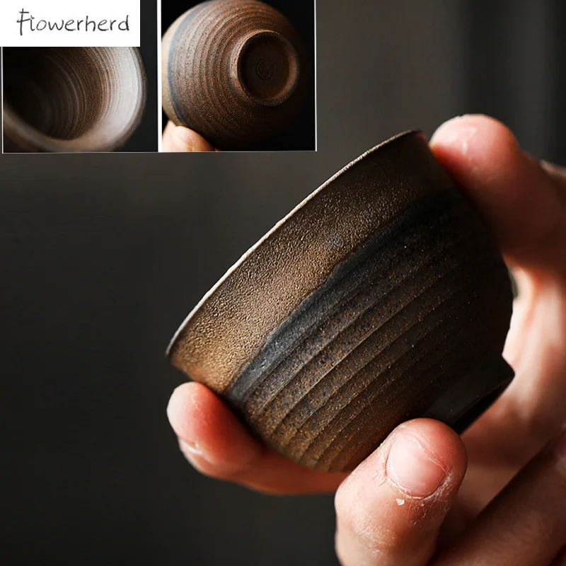 Японский стиль позолоченный керамический чайный сервиз набор кунг-фу чашка