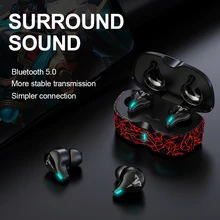 Игровые наушники KINGSTAR TWS с низкой задержкой Bluetooth микрофоном бас