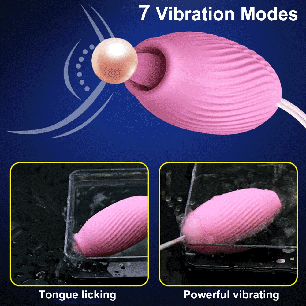 7 скоростей Мощный вибрационный Яйцо оральный лизание Вибраторы стимулятор