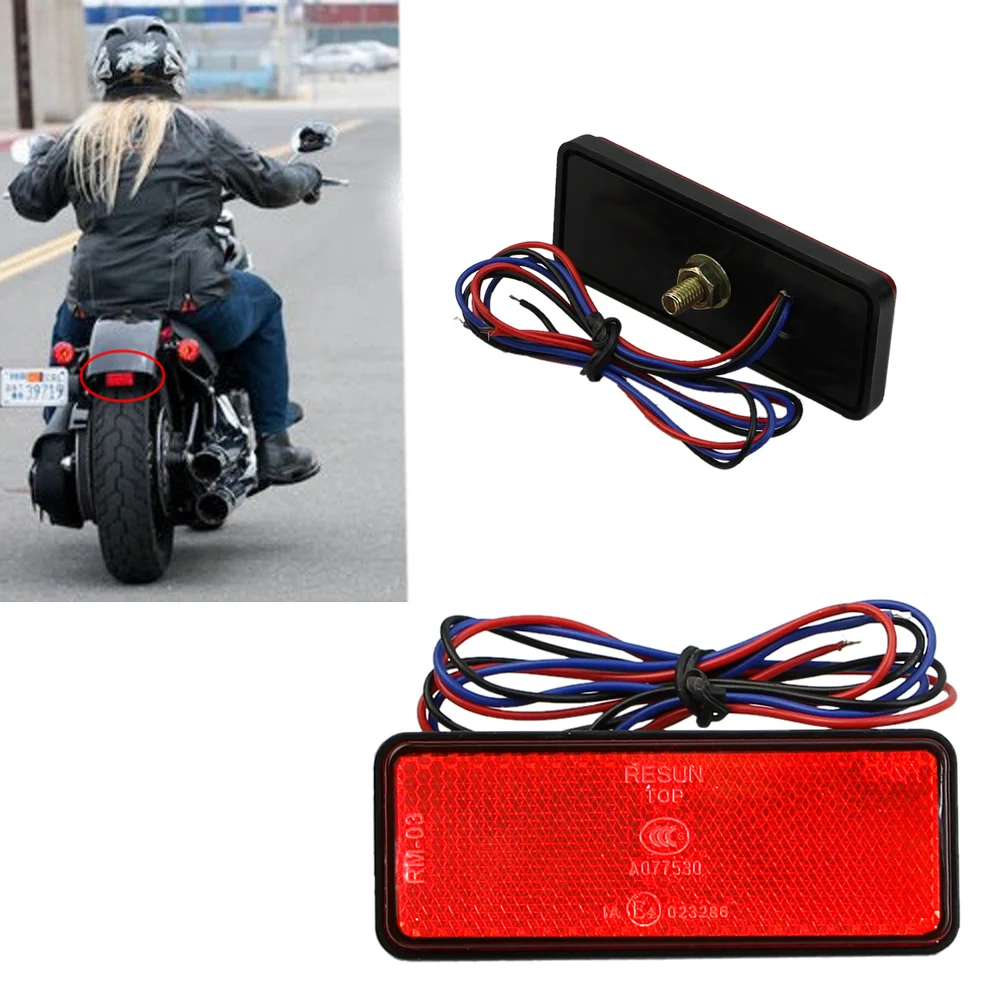 

Hot LED Reflector Rear Tail Brake Stop Marker Light CAR Trailer Motorcycle