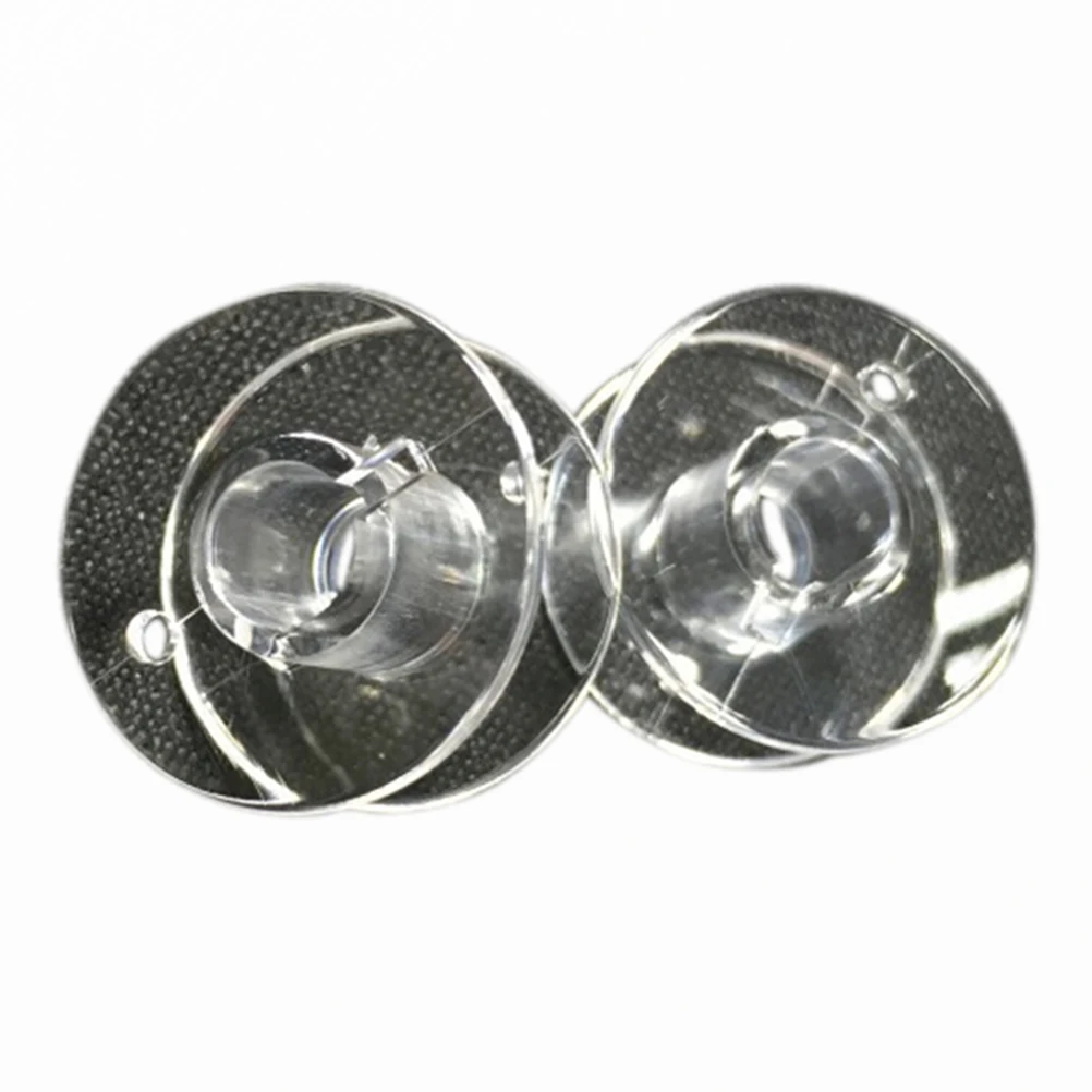 

20Ps Clear Plastic Home Sewing Machine Thread Empty Bobbins For Brother Janome Singer Sewing Machines Needle Accessories