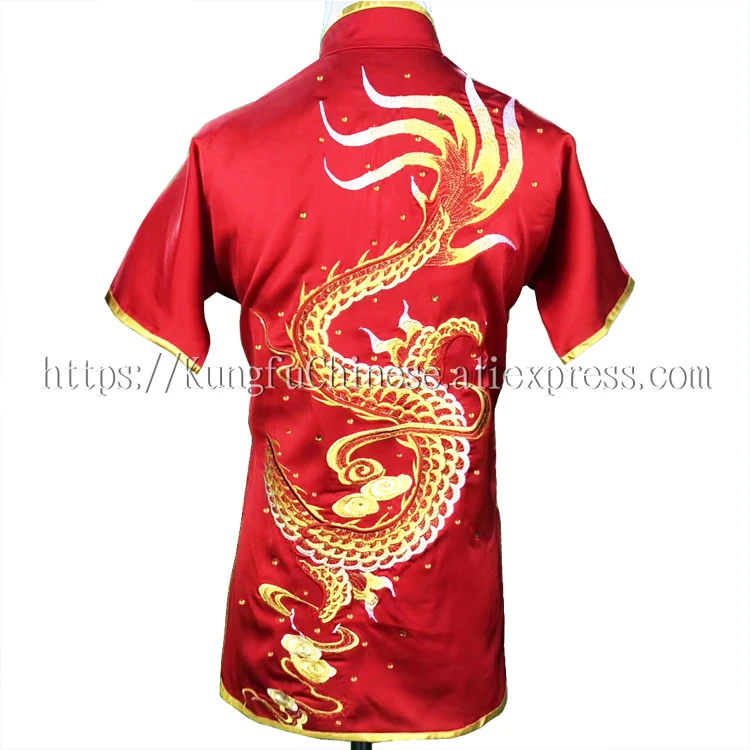 Китайская повседневная форма Wushu для кунг-фу одежда костюм боевых искусств наряд