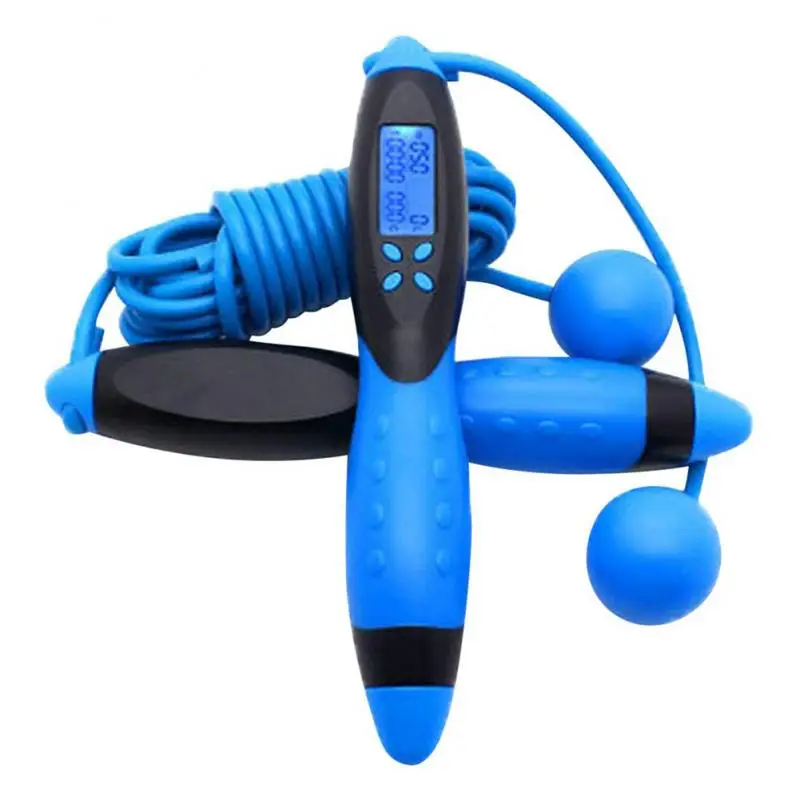 

Cordless Electronic Skipping Rope Calorie Consumption Professional Fitness Body Building Exercise Jumping Rope