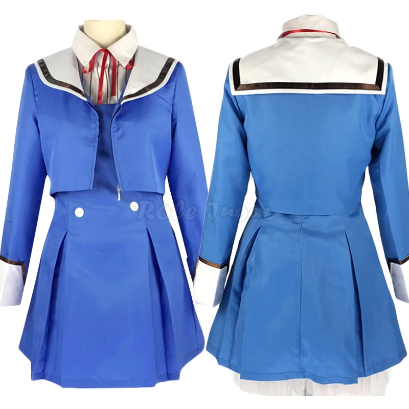 

Anime Cosplay High-Rise Invasion Shinzaki Kuon Costume Adult Women JK School Uniform Halloween Carnival Party Sets C135M131