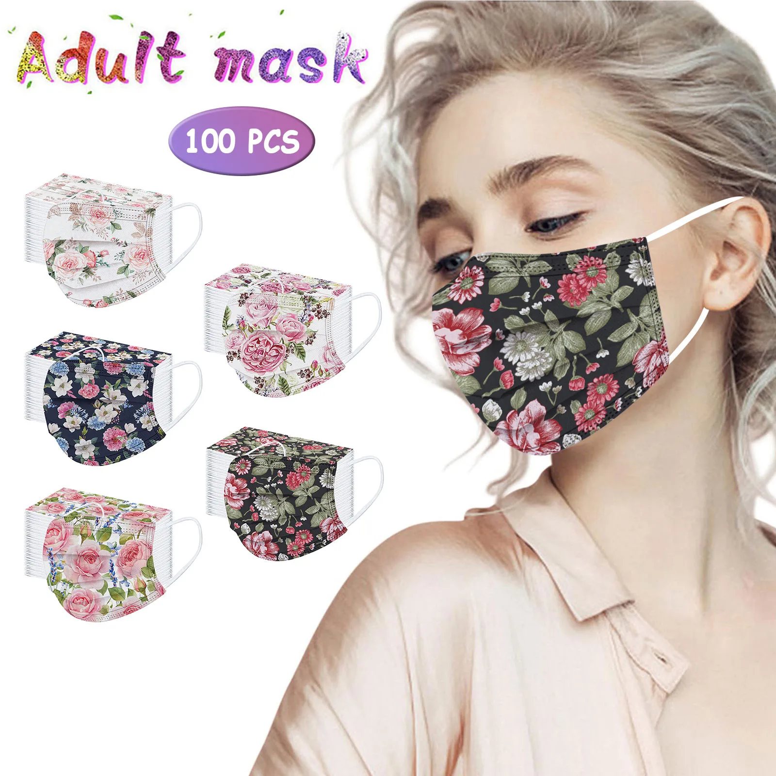 10-100 шт. одноразовые дыхательные аппараты для взрослых Уход за кожей лица Маска