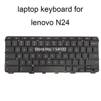 english keyboard for lenovo chromebook 100e n24 n3350 chrome us black laptop keyboards original sn20q37037 lcm16k63us