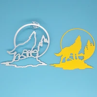 animal wolf metal cutting dies for diy scrapbook mold decoration embossing mold handmade craft paper card making