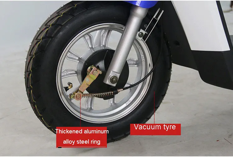 Электрический трицикл для отдыха электрический скутер 60V 20AH Батарея 12G 48V 500W Controllor Max Скорость 28 км/ч 40 км на одной зарядке