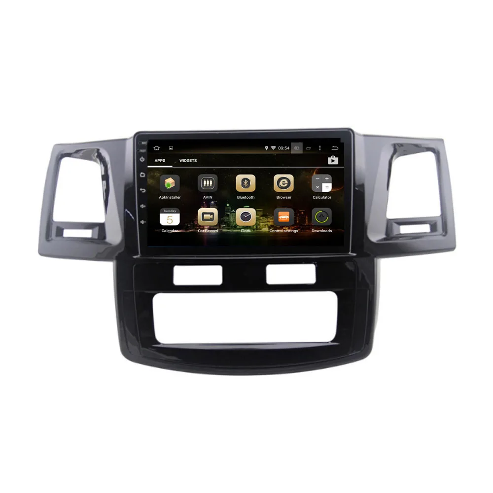 Android 9 0 Octa Core PX6/PX5 Fit TOYOTA Fortuner/HILUX Revo/Vigo 2007-2014 Сделано в США Автомобильный dvd-плеер