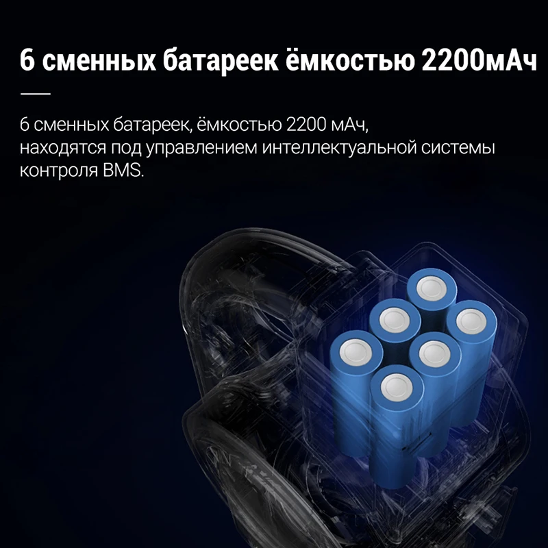 Ручной пылесос беспроводной PUPPYOO A9 для дома Вертикальный мощный 2-в-1 17кПа