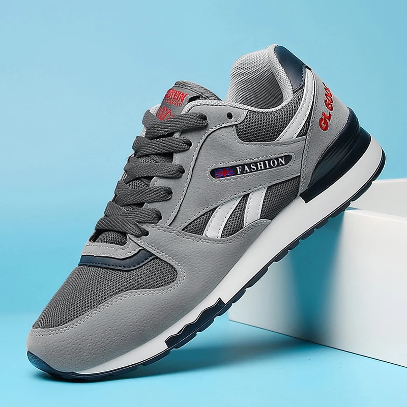 

New Male Spring Summer Breathable Running Shoes Outdoor Jogging Walking Shoes High Quality Comfortable Sports Sneakers