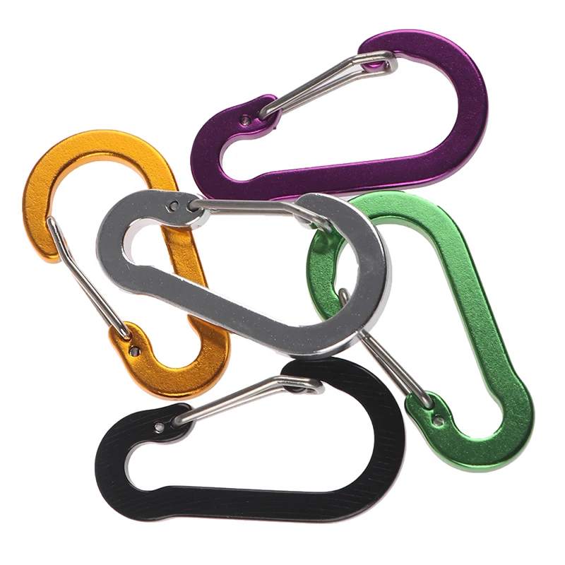 5 шт./компл. Спорт на открытом воздухе карабин для безопасности кемпинга Пряжка
