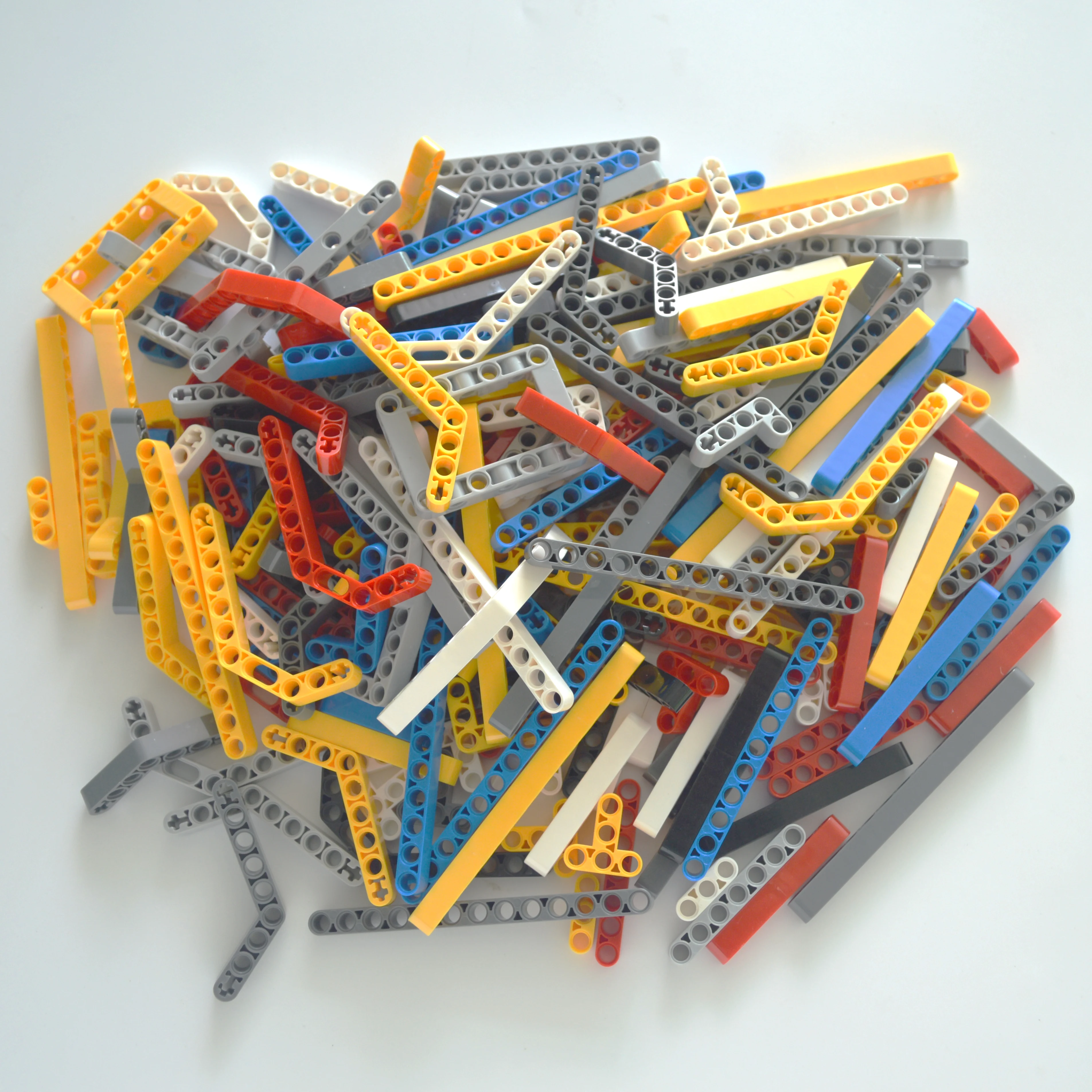 

Technical Parts Building Blocks Bulk Thick Bricks MOC Multiple size Colorful Combination Studded Long Beam