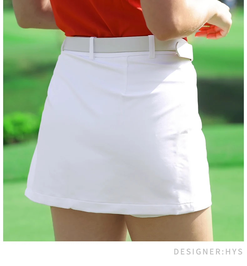 PGM Golf Tennis Baseball Women Shorts Stitching Skirt Lady Sportswear Ball Clothing Culottes Underskirt Pleated Slim Dry Fit