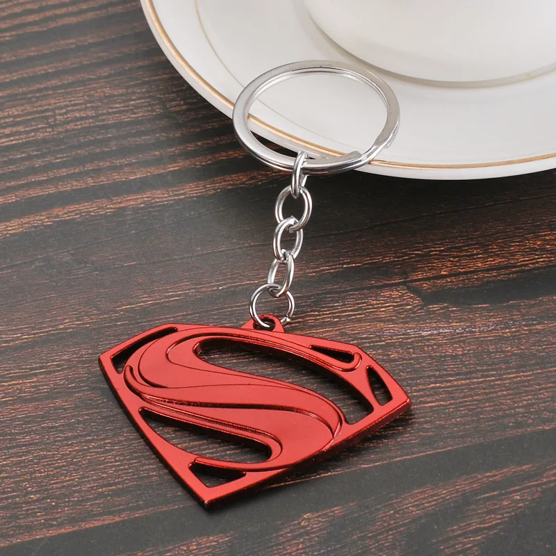 2020 Мстители брелок с суперменом супергерой логотипом Модный высококачественный