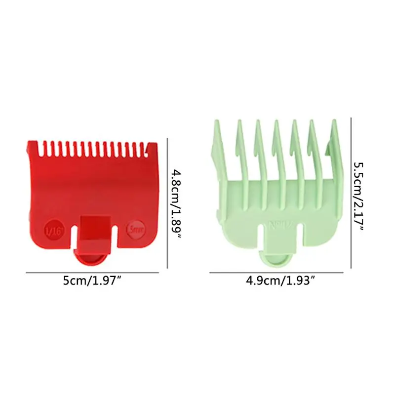

2pcs Professional Cutting Guide Comb Hairdressing Tool 1.5mm 3mm Set M2EE