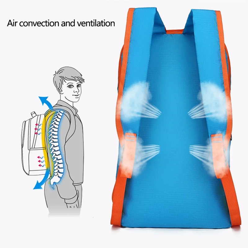 10L складная сумка для улицы портативный складной Ультра легкий рюкзак походный