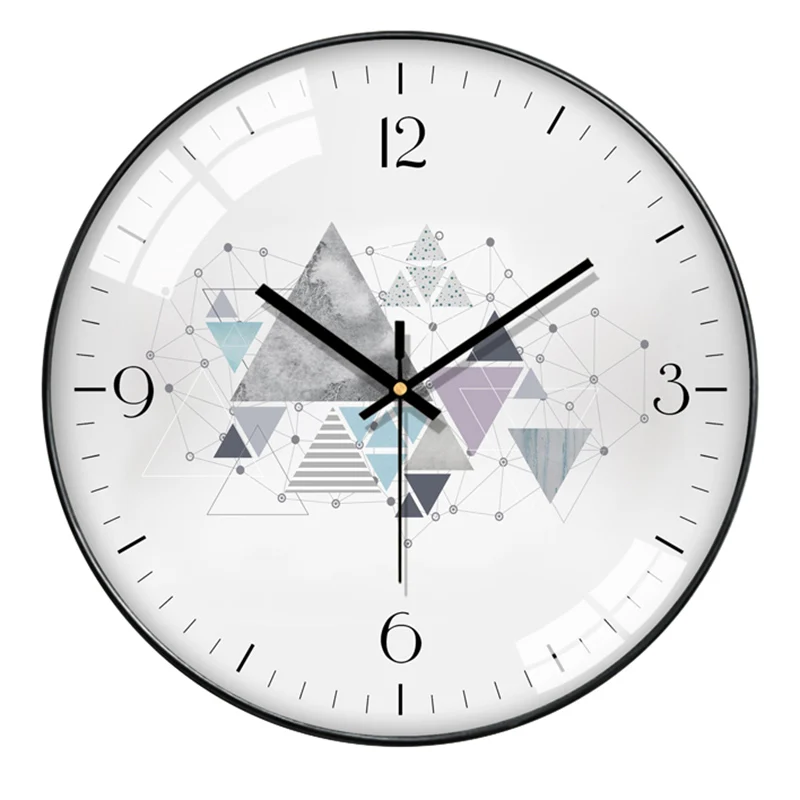 Скандинавские настенные часы современный дизайн механизм гостиная висячий стол