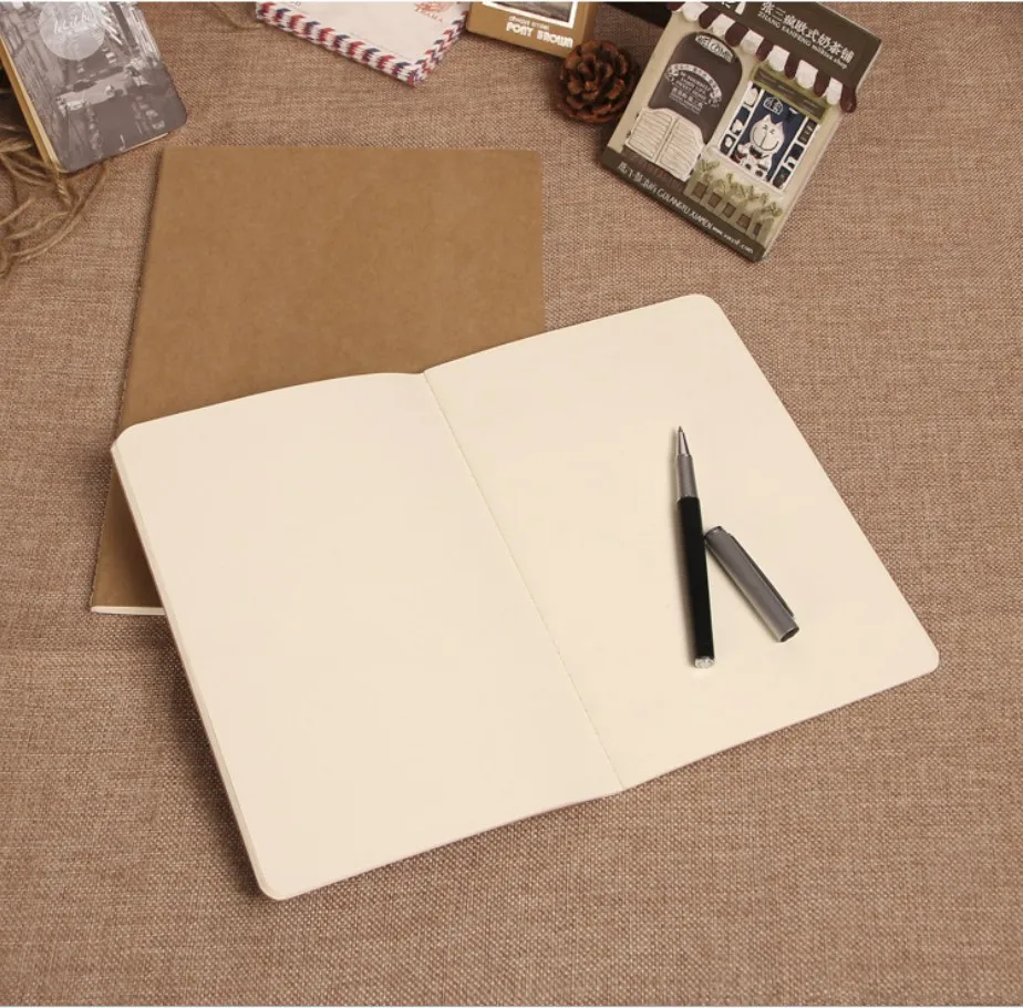 140*210 воловья кожа бумажный альбом Bullet Journal милый блокнот бумажный Еженедельный аксессуары для планировщика канцелярские принадлежности дневник
