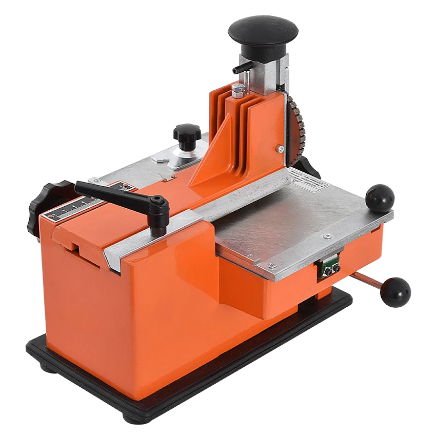 Полуавтоматическая ручная маркировочная машина алюминиевая оборудование для