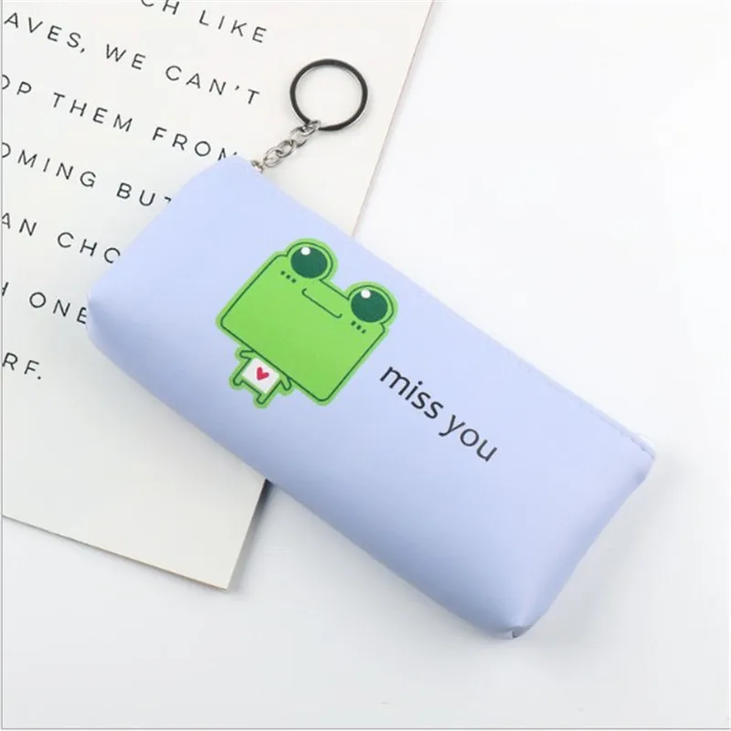 Пенал для мальчиков и девочек Маленький милый чехол карандашей начальной школы