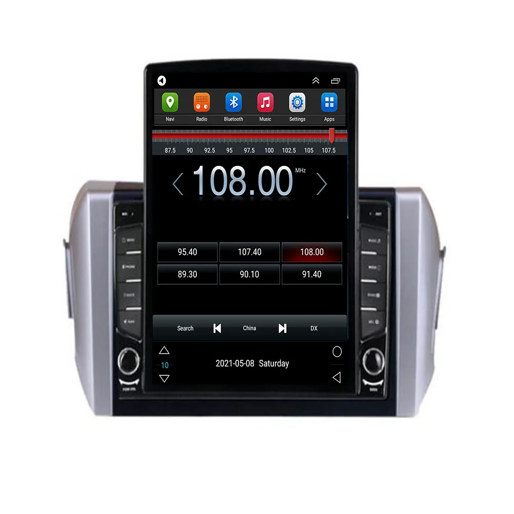 Автомобильная Мультимедийная система автомагнитола под управлением Android 11 с