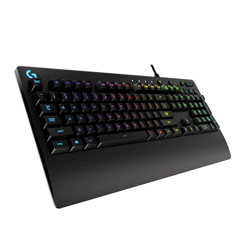 logitech g213 prodigy rgb gaming keyboard for laptop pc gaming overwatch pubg gamer keyboard like mechanical keyboard free global shipping