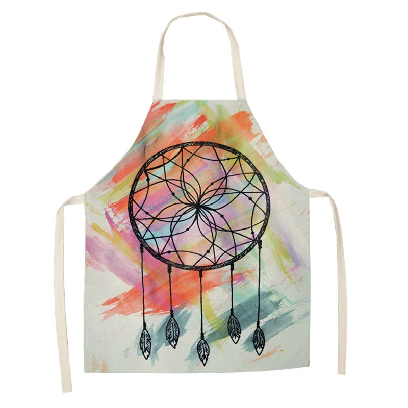 Кухонные фартуки Ловец снов для женщин и мужчин водонепроницаемые из хлопка льна