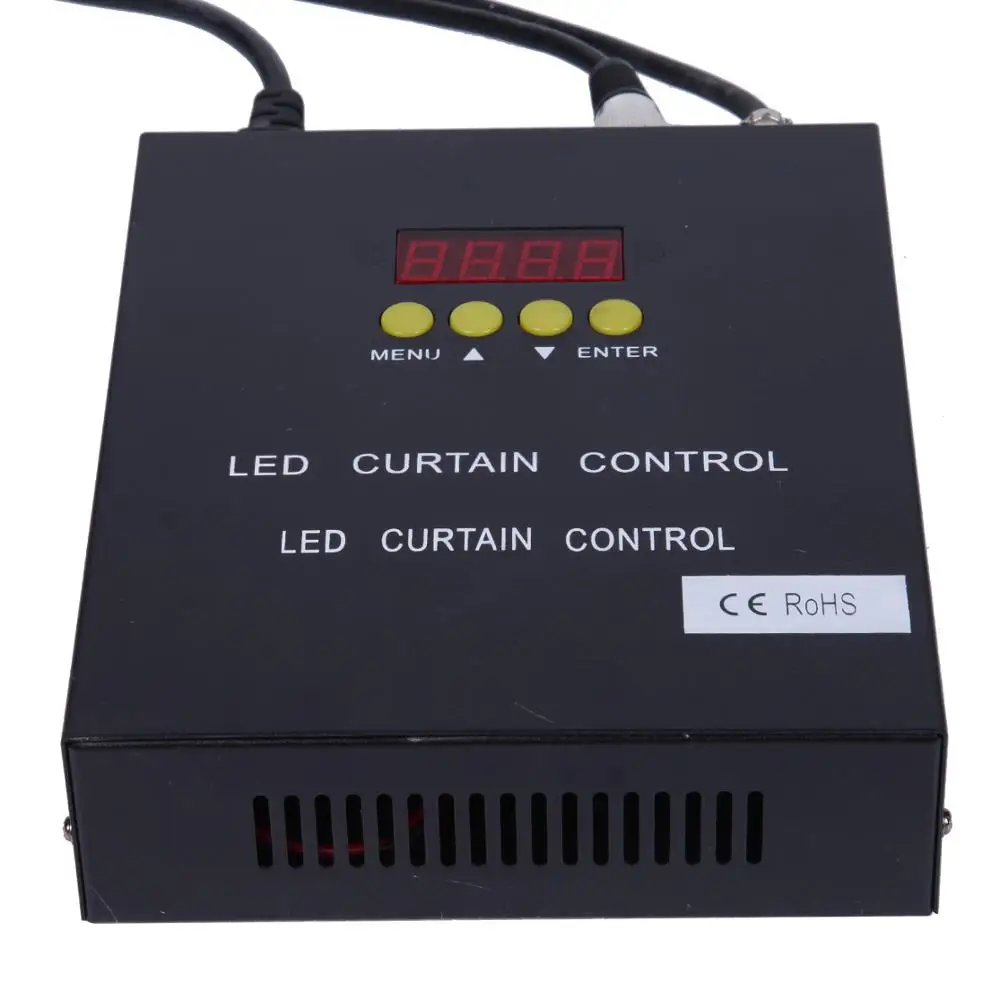 

2 x 3m RBG Light LED Matrix Star Backdrop Curtain DMX 8CH DJ Disco Stage Party