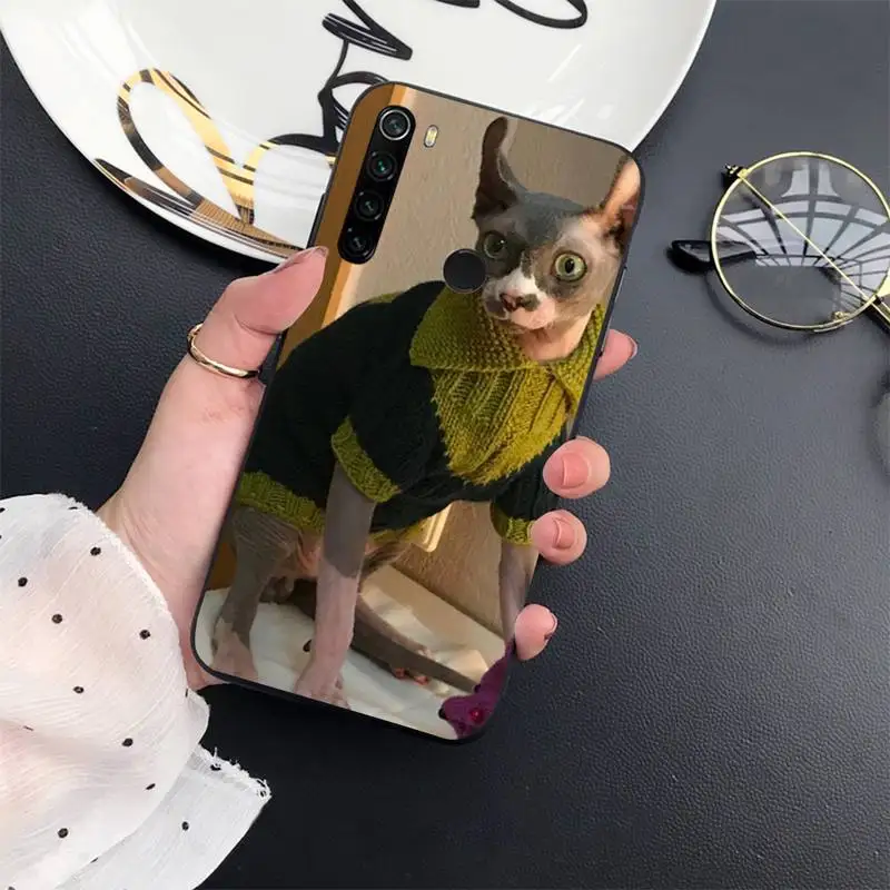 

sphynx cat Phone Case For Xiaomi Redmi 7 8 9t a3Pro 9se k20 mi8 max3 lite 9 note 9s 10 pro