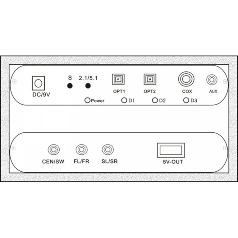 5 1 o Gear цифровой звуковой декодер цифро аналоговый DAC оптический коаксиальный USB