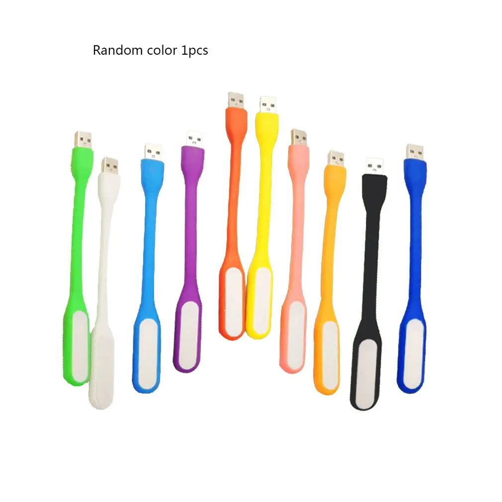 Гибкий USB светодиодный светильник мини лампа для компьютера ноутбука ПК внешний