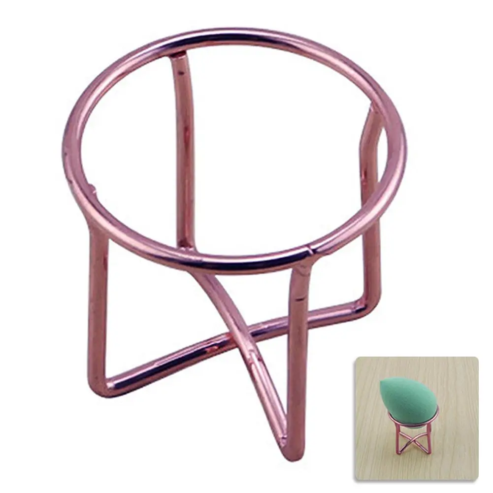 Металлическая косметическая губка для макияжа подставка хранения яиц сушки