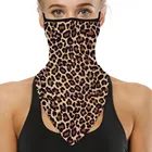 Походные шарфы с леопардовым принтом, велосипедная Балаклава, бандана, утепленная бабочка, защита для лица, головной убор, повязка на голову, шарф-труба