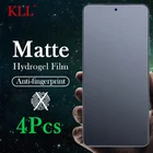 Гидрогелевая пленка для Xiaomi 11, 10, 9t, Poco F3, F2, Redmi Note 10, 9, 8, 7, 5 Pro, 8A, 9A, 4 шт.