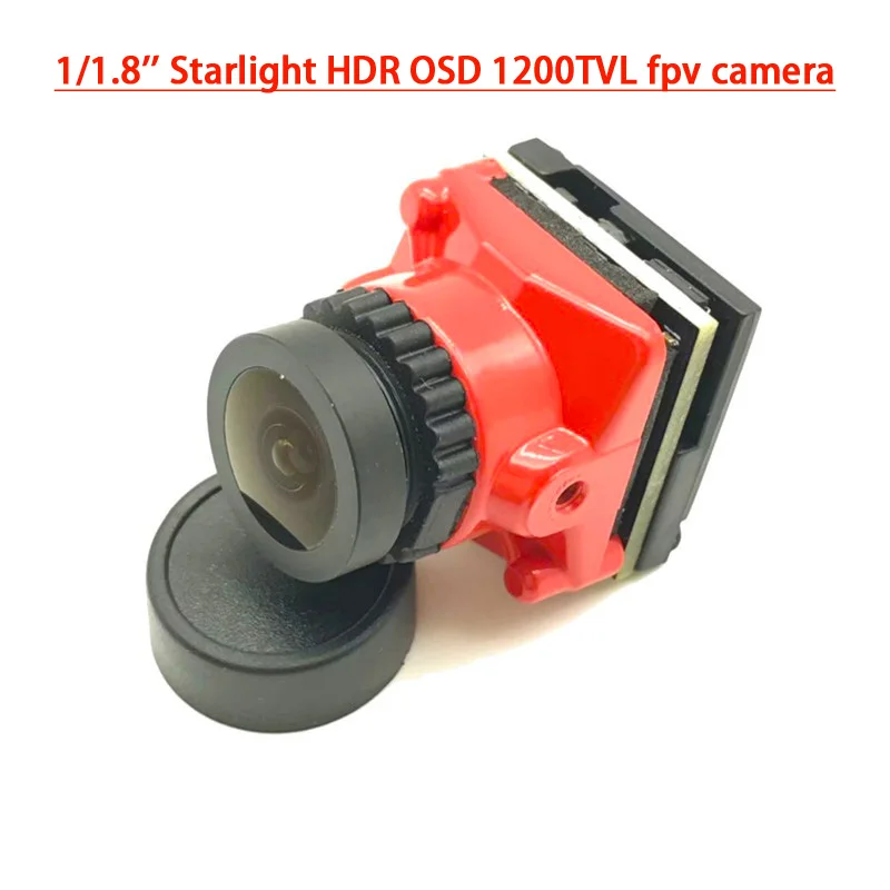 1/1.8 ''Starlight HDR OSD 1200TVL NTSC/PAL 16:9/4:3 переключаемый объектив 1 66 мм/2 мм FPV камера для