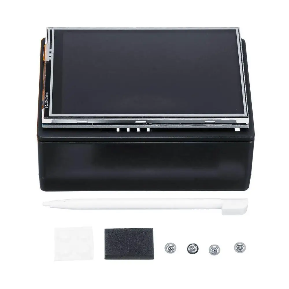 3 5 дюймовый Raspberry Pi 3B + сенсорный экран 480*320 ЖК дисплей сенсорная ручка ABS чехол