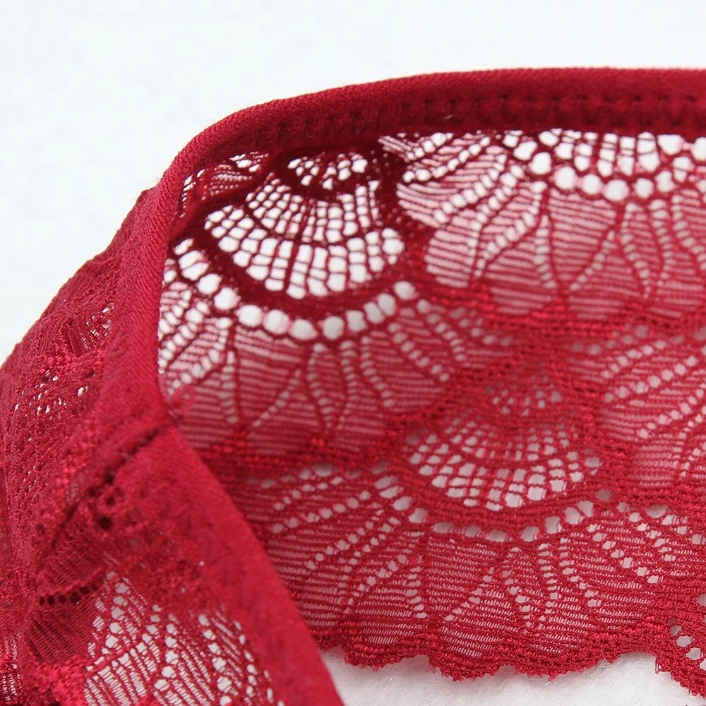 4 шт./лот стринги женские сексуальное кружевное нижнее белье средняя талия