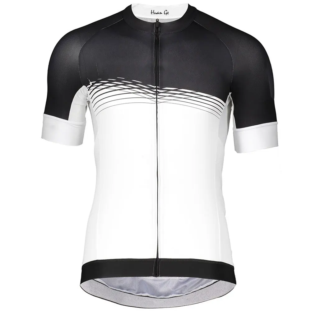 Одежда для велоспорта HuanGe 2020 Новый профессиональный комплект с коротким рукавом