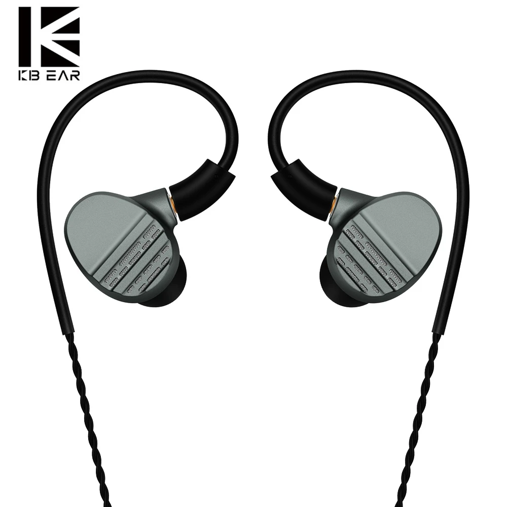 Наушники KB EAR HI7 DJ в ухо монитор 6BA 1DD гибридная гарнитура с MMCX коннектором Hifi